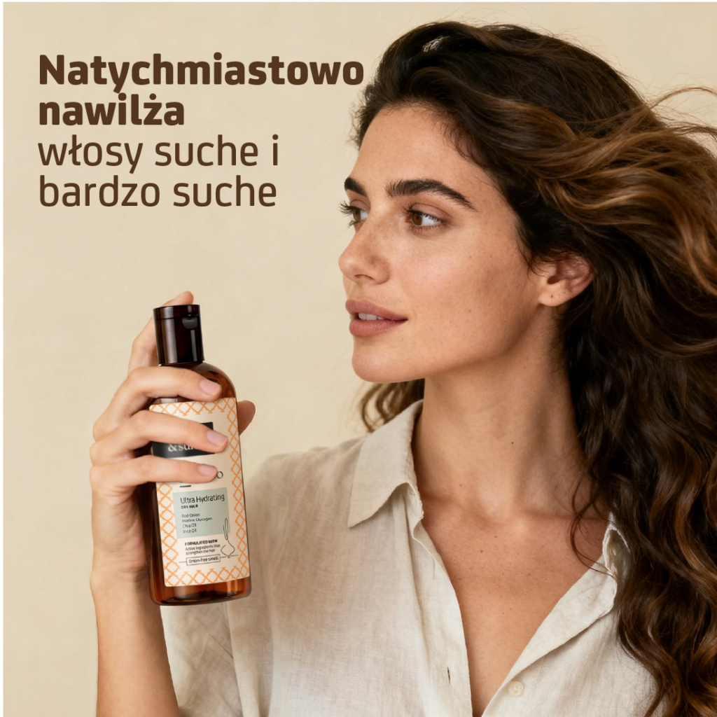 Ultra nawilżający szampon