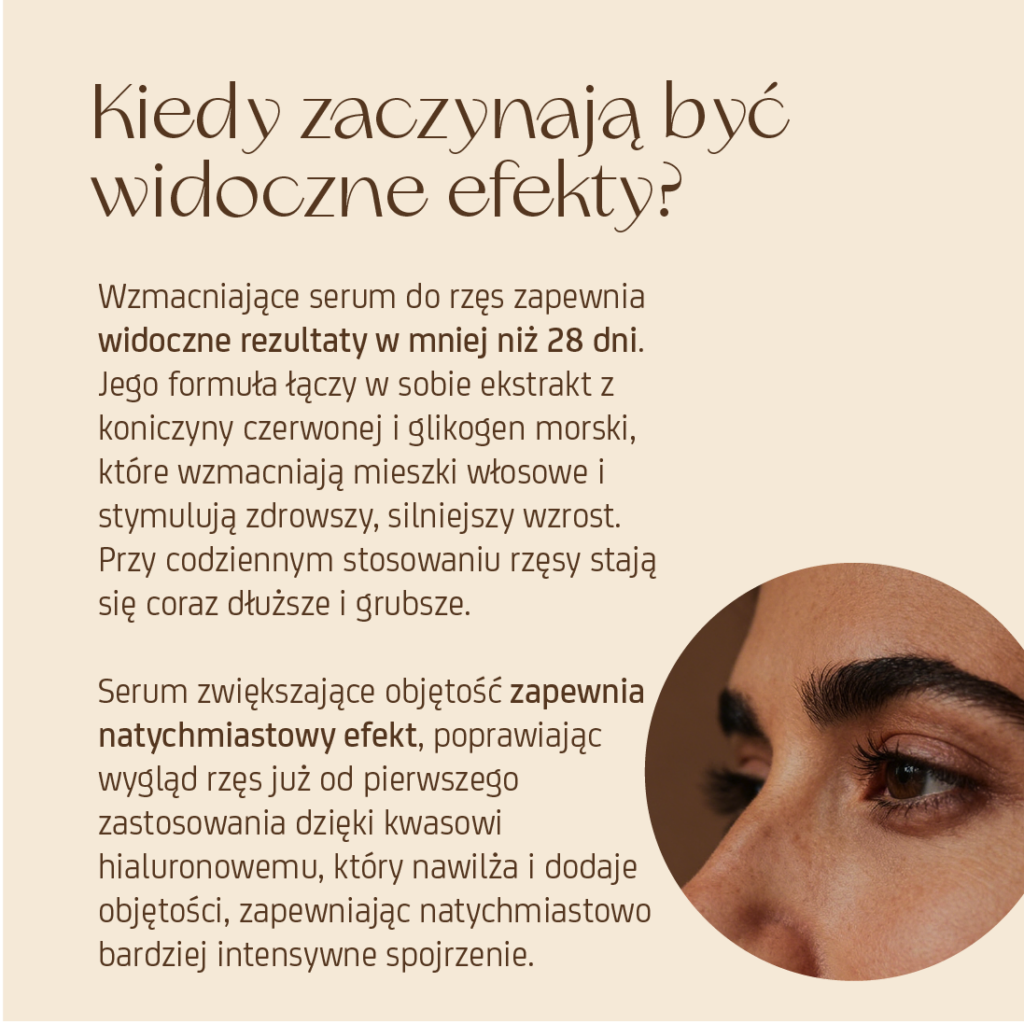 Odżywka do rzęs + serum