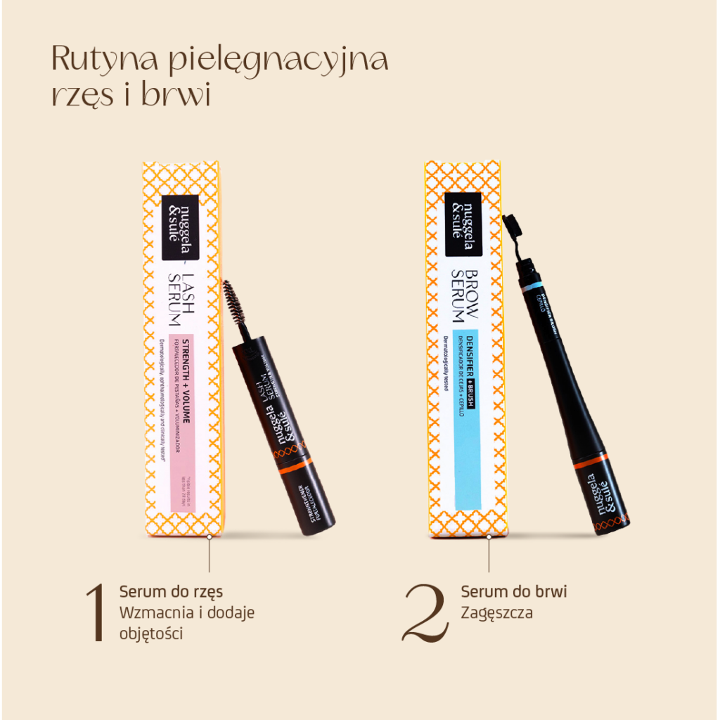 Odżywka do rzęs + serum