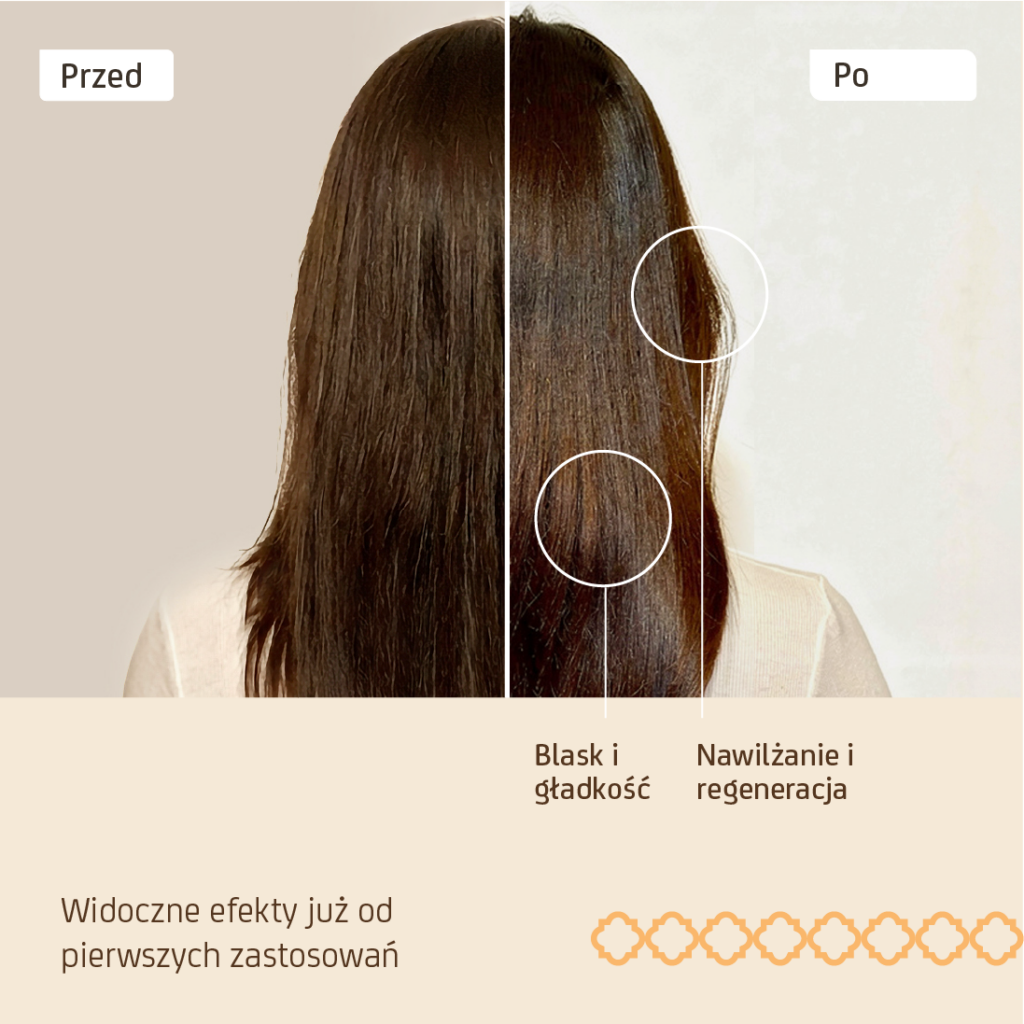 Amber olejek do włosów