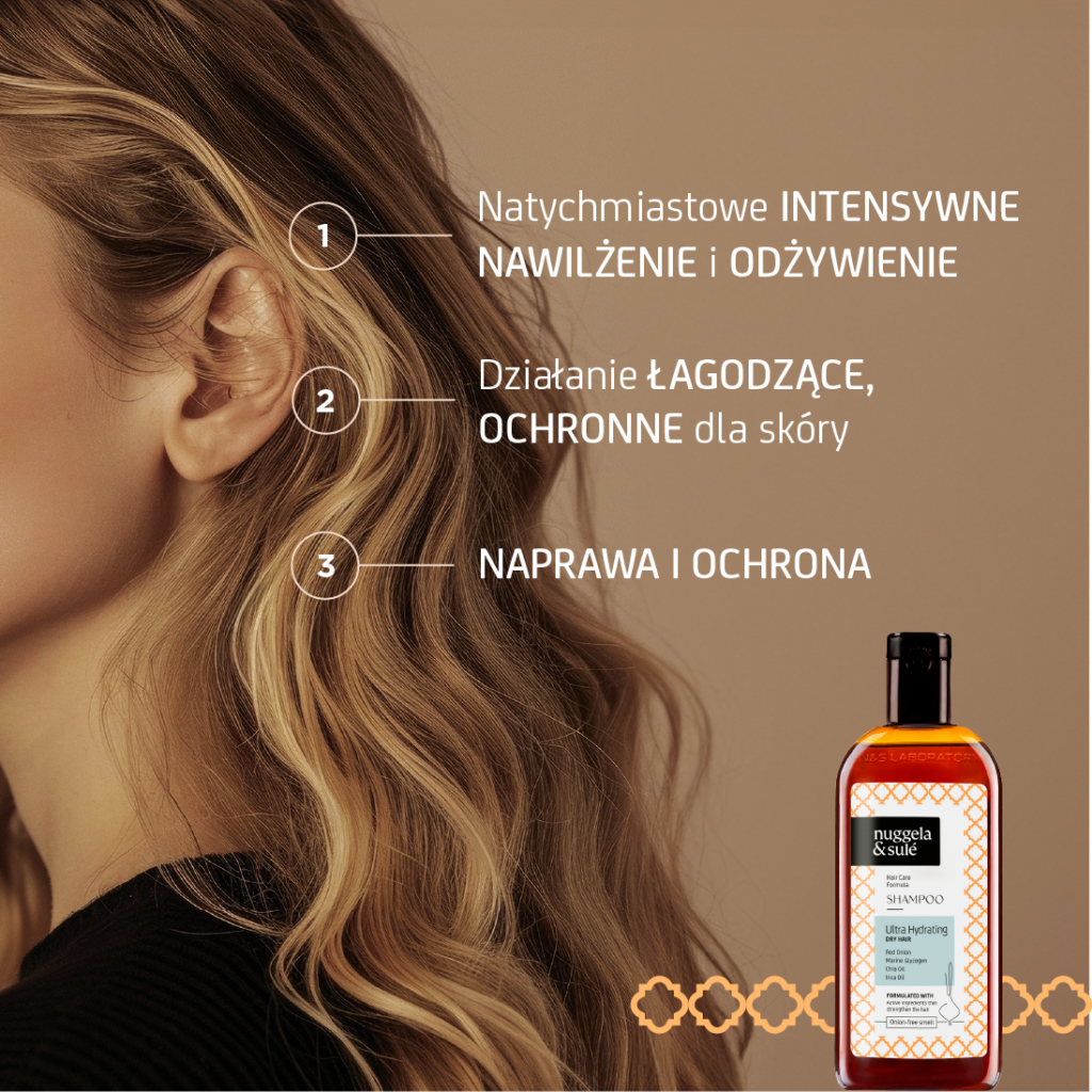 Ultra nawilżający szampon