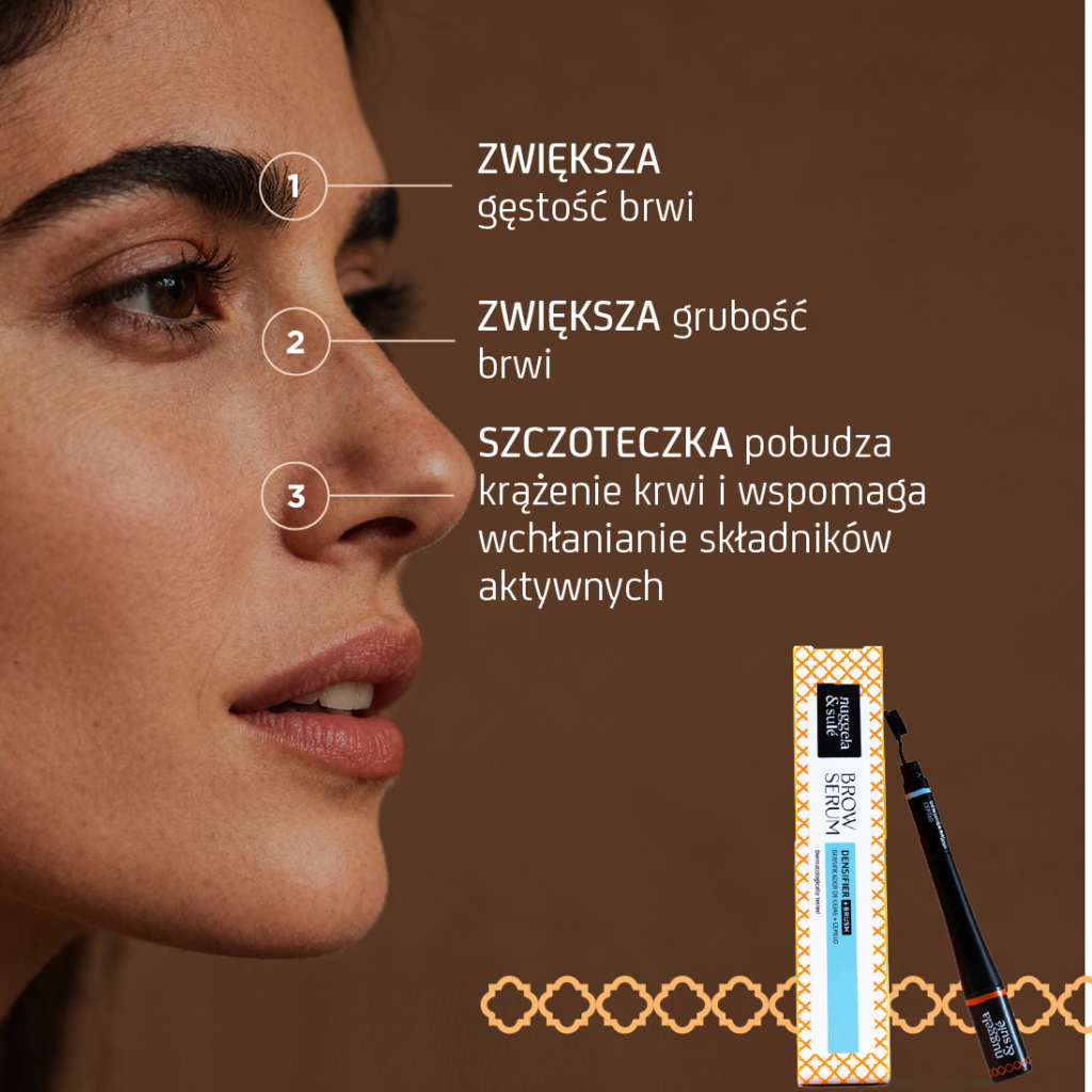 Serum do brwi + szczoteczka