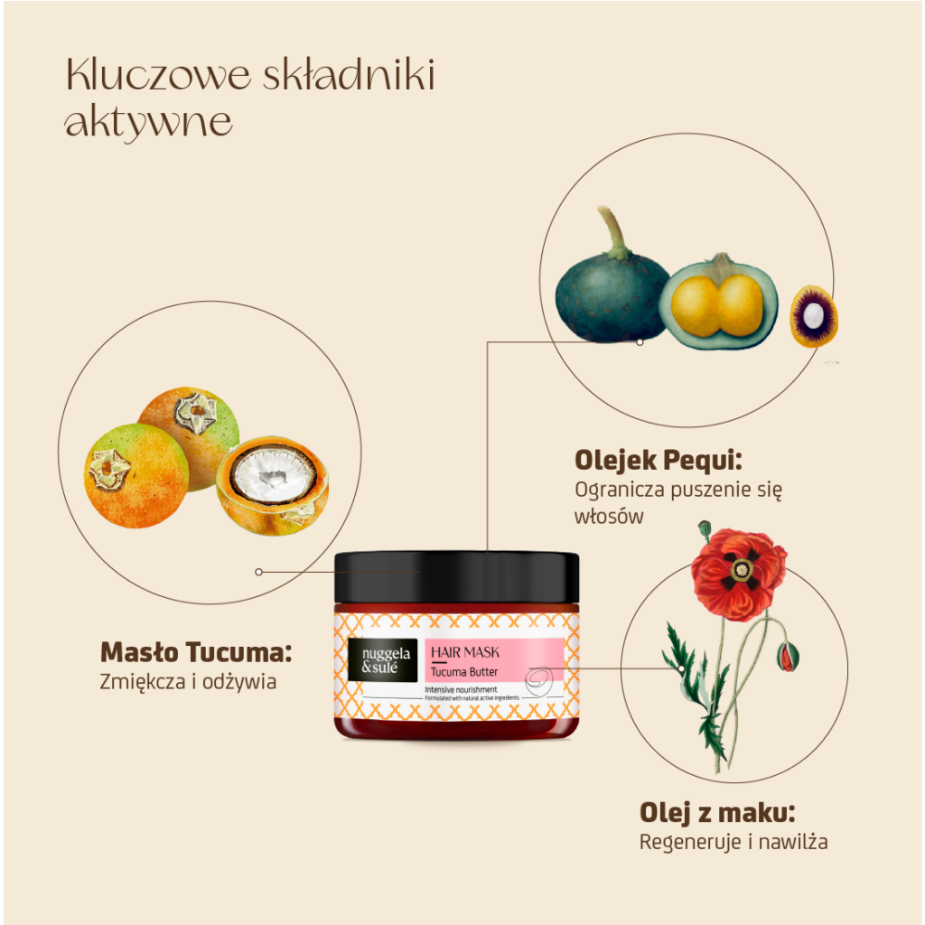 Tucuma maska odżywcza