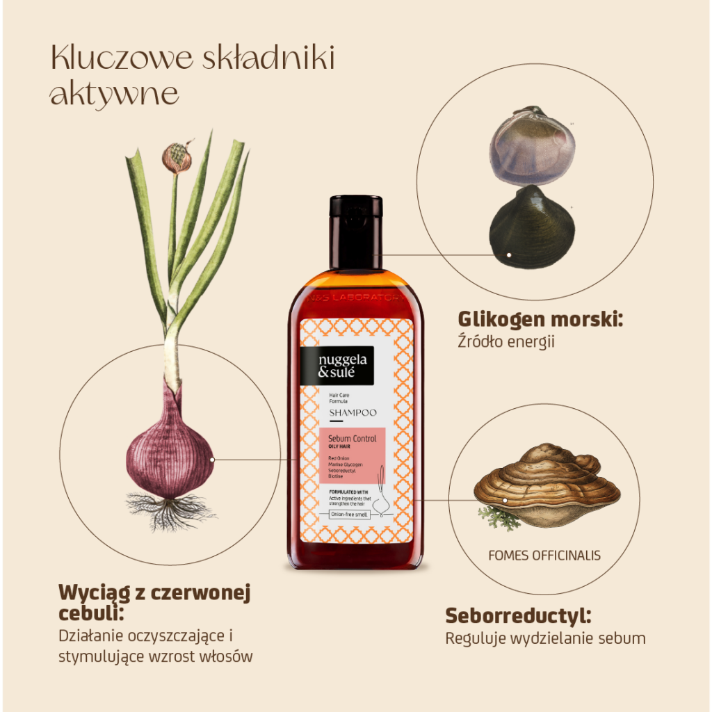 Szampon do włosów przetłuszczających się