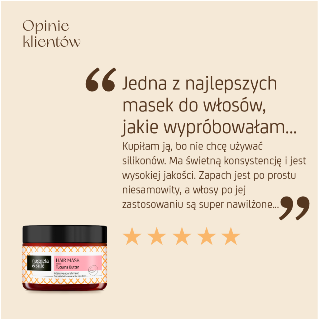 Tucuma maska odżywcza