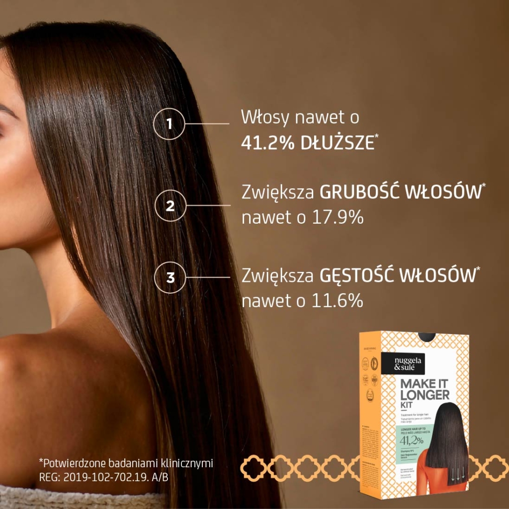 Zestaw na porost włosów Make it longer +