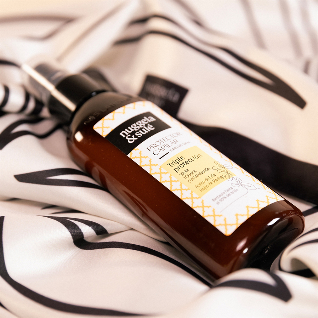 Spray ochronny do włosów + jedwabna apaszka